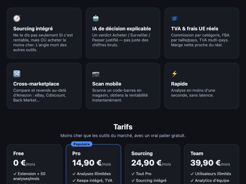 Analyzer+ — captures de la solution 2