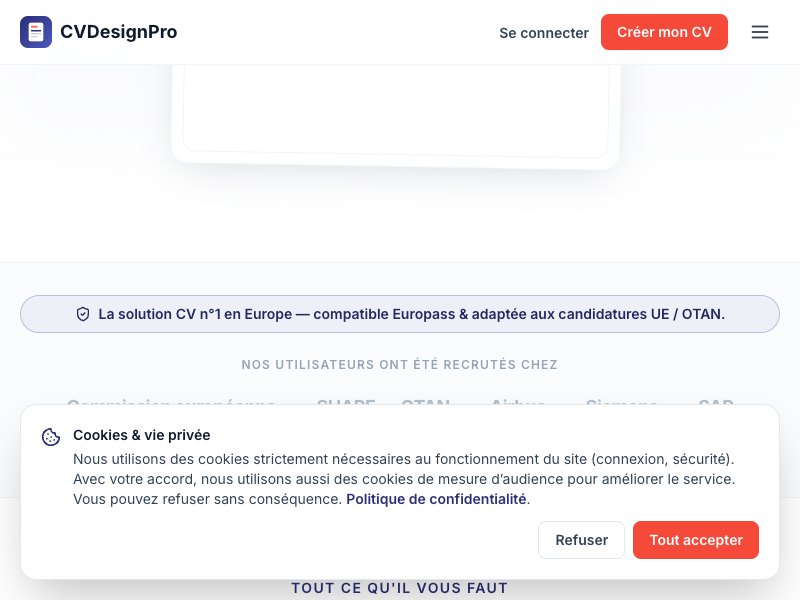 CVDesignPro — product screenshots 3