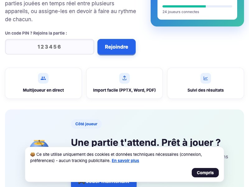 QuizPlay — produktansichten 2