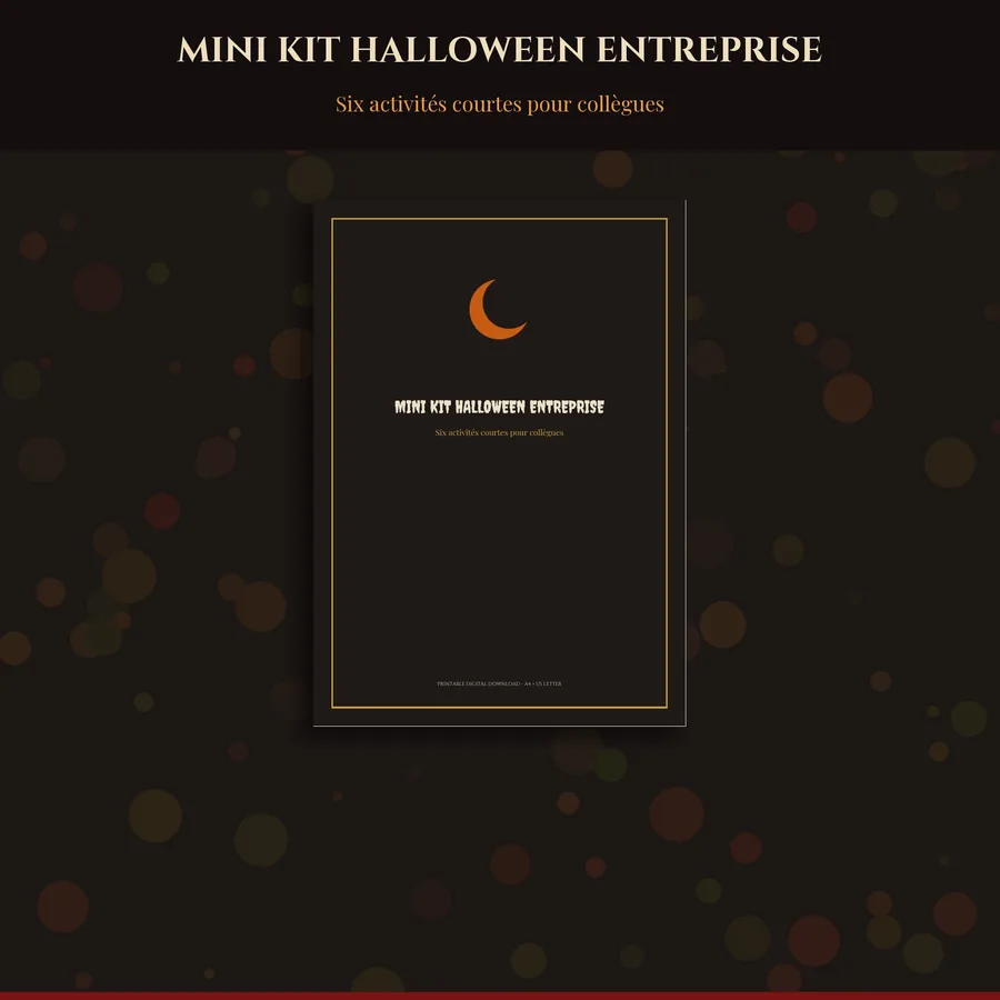 Mini-kit Halloween entreprise