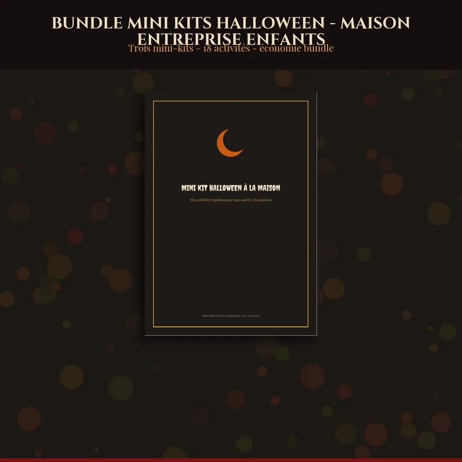 Bundle mini-kits Halloween