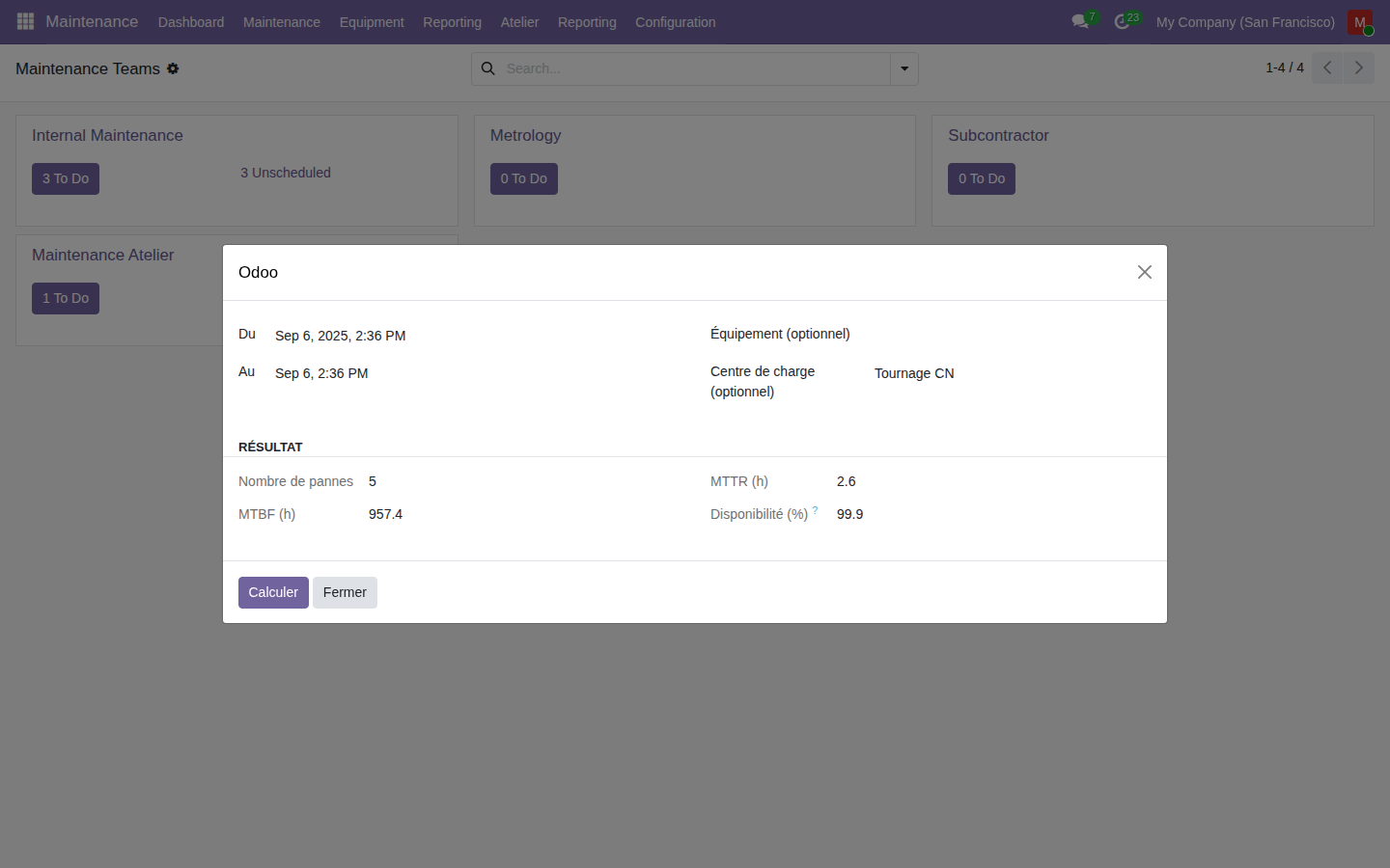 Capture de MRP N2 — Maintenance Préventive d'Atelier dans Odoo 19