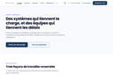 Capture d'écran — Thème Agence B2B — services et conseil (édition complète)