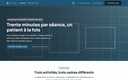 Capture d'écran — Thème Appui — Kinésithérapie et ostéopathie (gratuit)