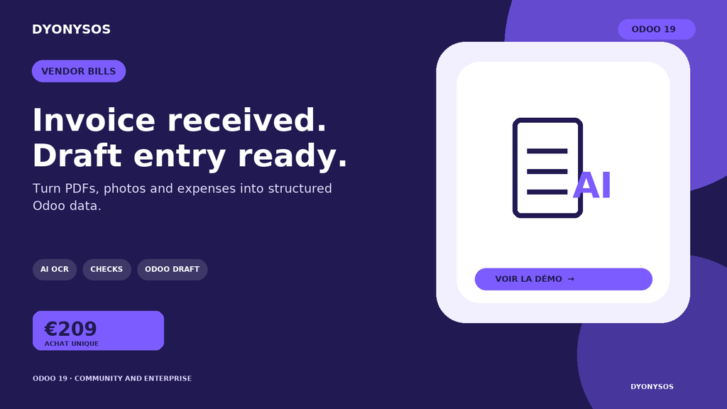 Capture d'écran — AI Invoice & Expense Digitization