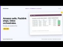 Odoo 19 Amazon & Packlink Connectors | Orders, Shipping & Tracking