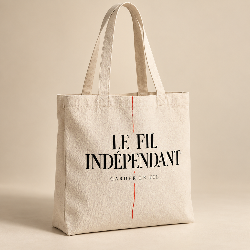 Tote bag « Garder le fil » — Le Fil Indépendant