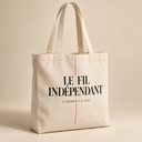Tote bag « Garder le fil » — Le Fil Indépendant