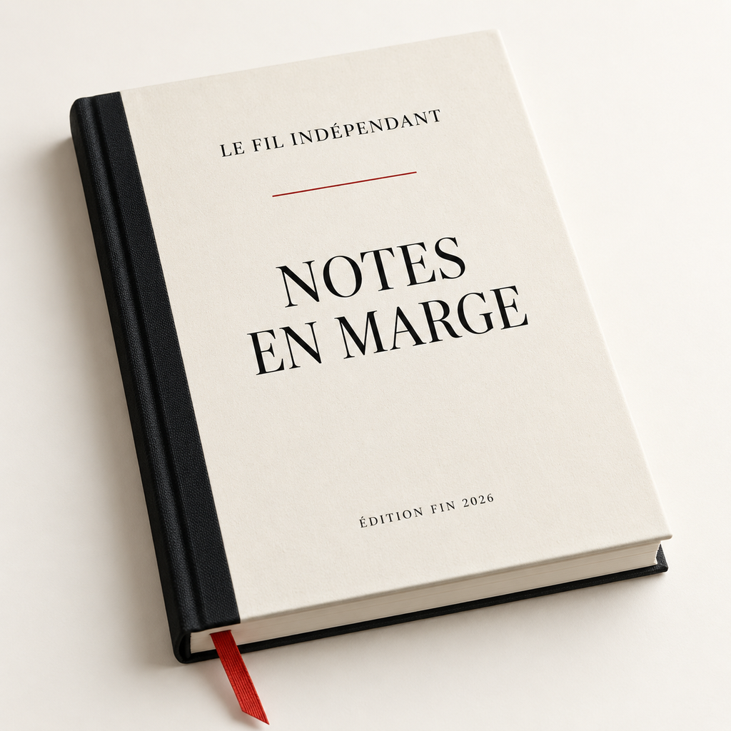[LFI-FIN2026-CARNET-S106] Carnet « Notes en marge » — Le Fil Indépendant