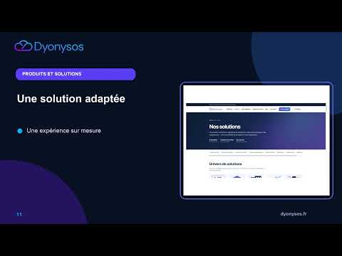 Création graphique en ligne — solution numérique Dyonysos